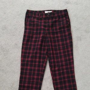 H&M Logg Plaid Pants